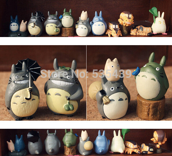 My Neighbor Totoro Figurine - Set of 10